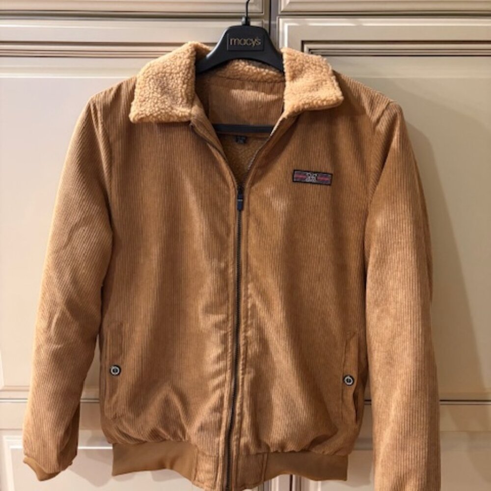Mens New Arden Cotton Zip-Up Jacket